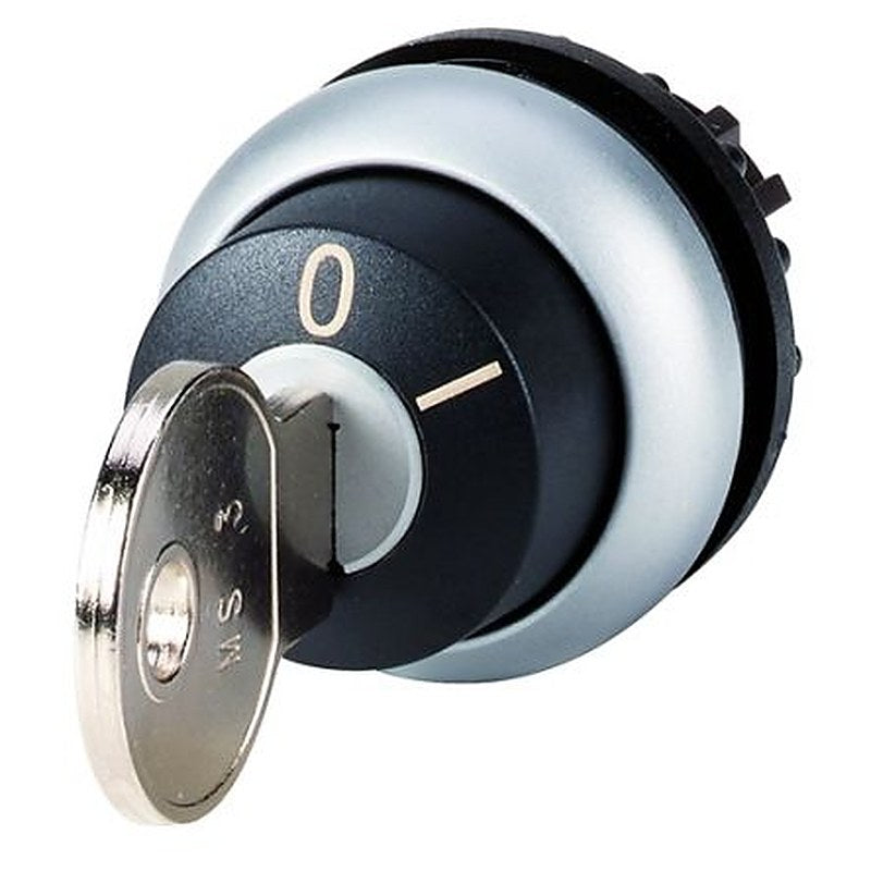 Eaton M22 2-position Key Switch Head, 22.5 mm Cutout