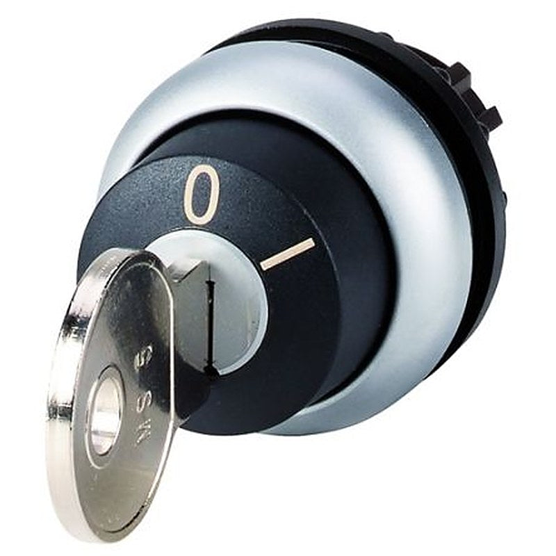 Eaton M22 2-position Key Switch Head, 22.5 mm Cutout