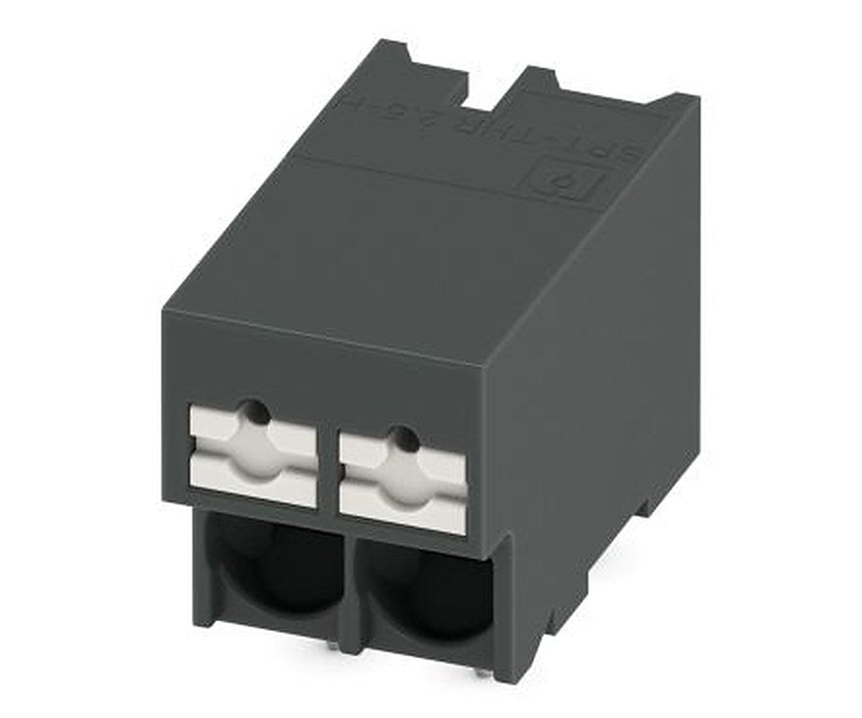 Phoenix Contact PCB Terminal Block, 2-Contact, 5 mm Pitch, Solder, 1 Row