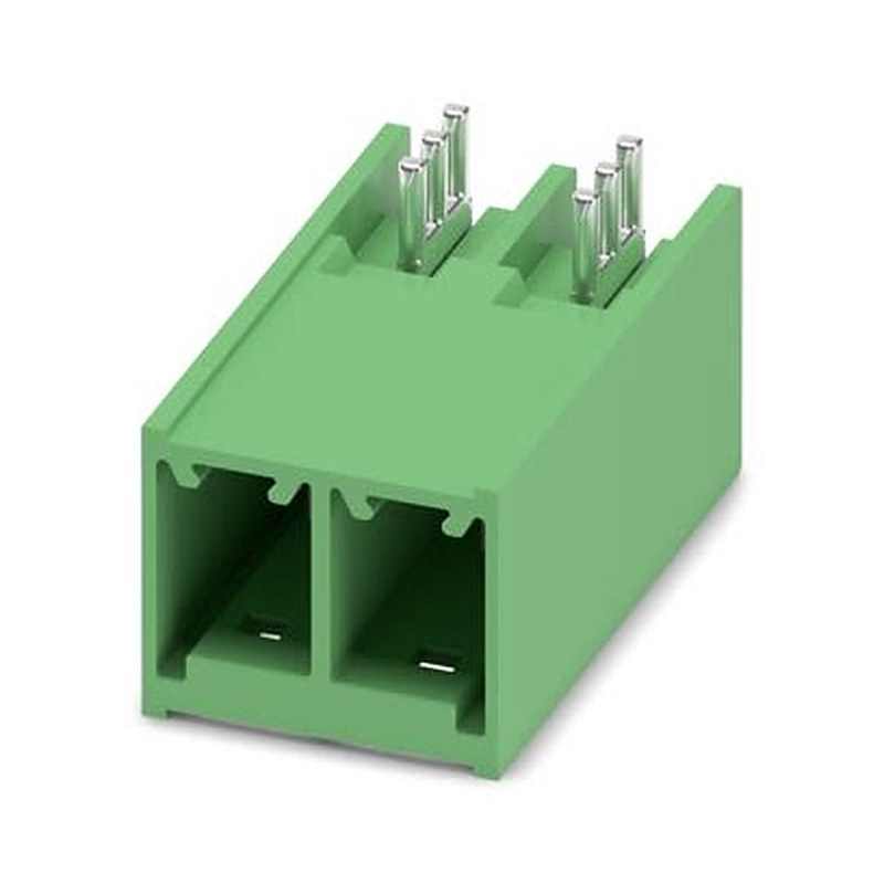 Phoenix Contact PC Series Solder PCB Header, 2 Contact(s), 7.62 mm Pitch, 1 Row, Shrouded