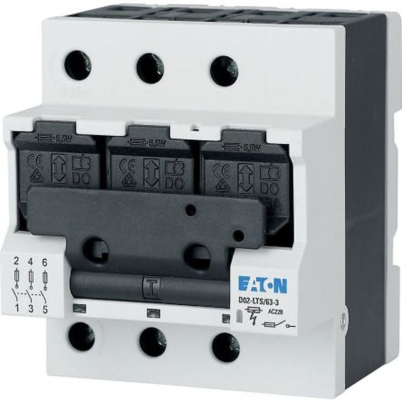 Eaton Switch Disconnector, 3-Pole, 63 A, 63A