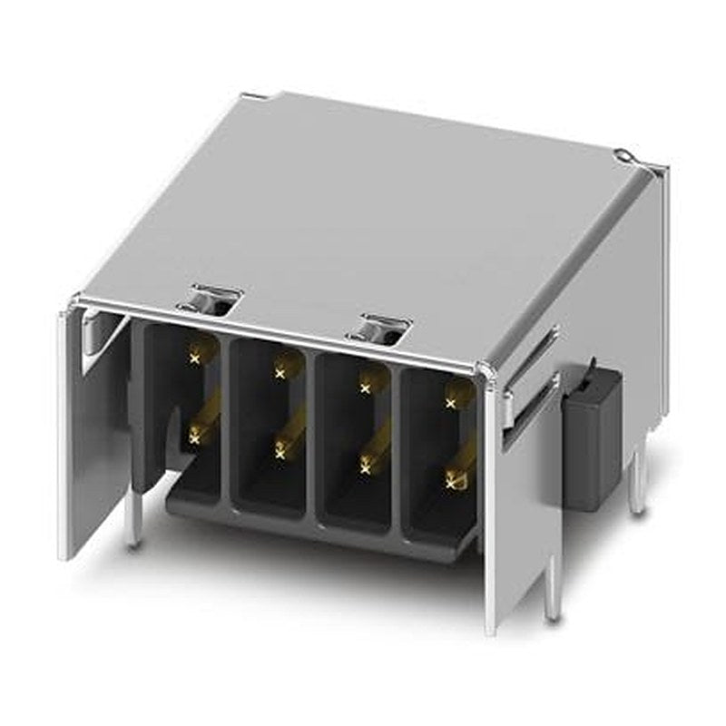 Phoenix Contact DMC Series Wave Soldering Mount PCB Header, 4 Contact(s), 2.54 mm Pitch, Shrouded