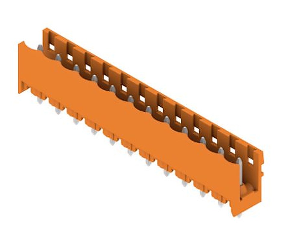 Weidmüller OMNIMATE SL Series Pluggable Terminal Block, 12-Contact, 5.08 mm Pitch, 1 Row
