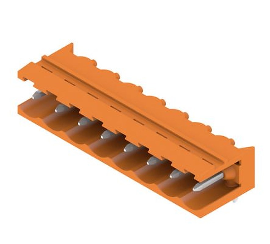 Weidmüller SL Series Pluggable Terminal Block, 8-Contact, 5.08 mm Pitch, 1 Row
