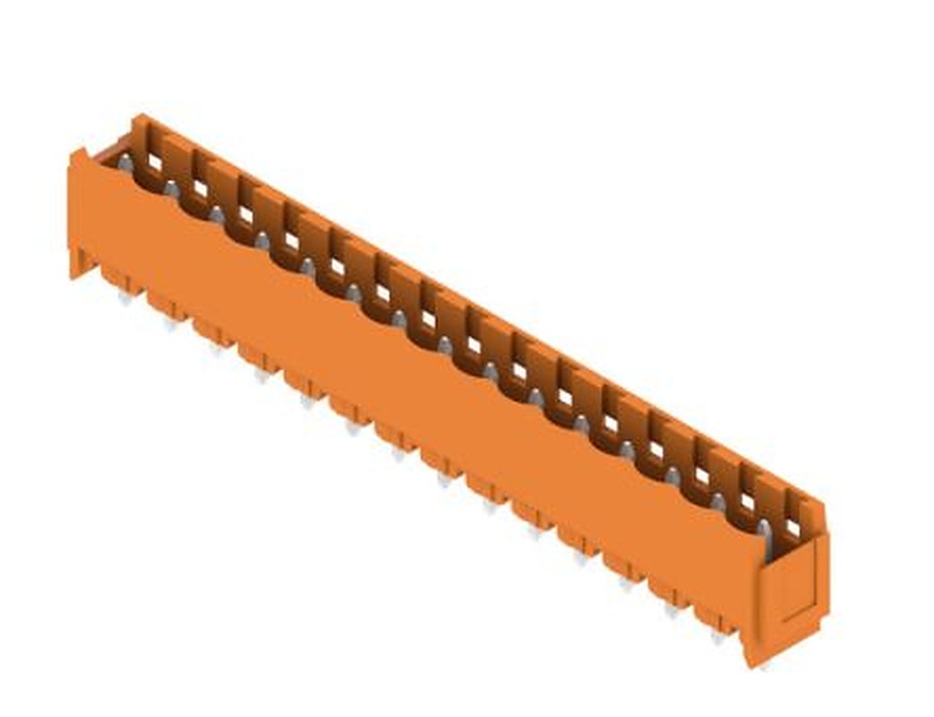 Weidmüller SL Series Pluggable Terminal Block, 15-Contact, 5.08 mm Pitch, 1 Row