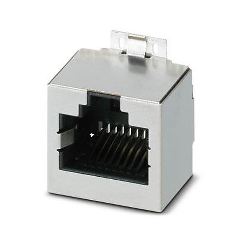 Phoenix Contact CUC-SP-J1ST-S/R4LT-SMD Series RJ45 Connector Female, PCB, Through Hole Shielded Straight 1 Port 8 Way