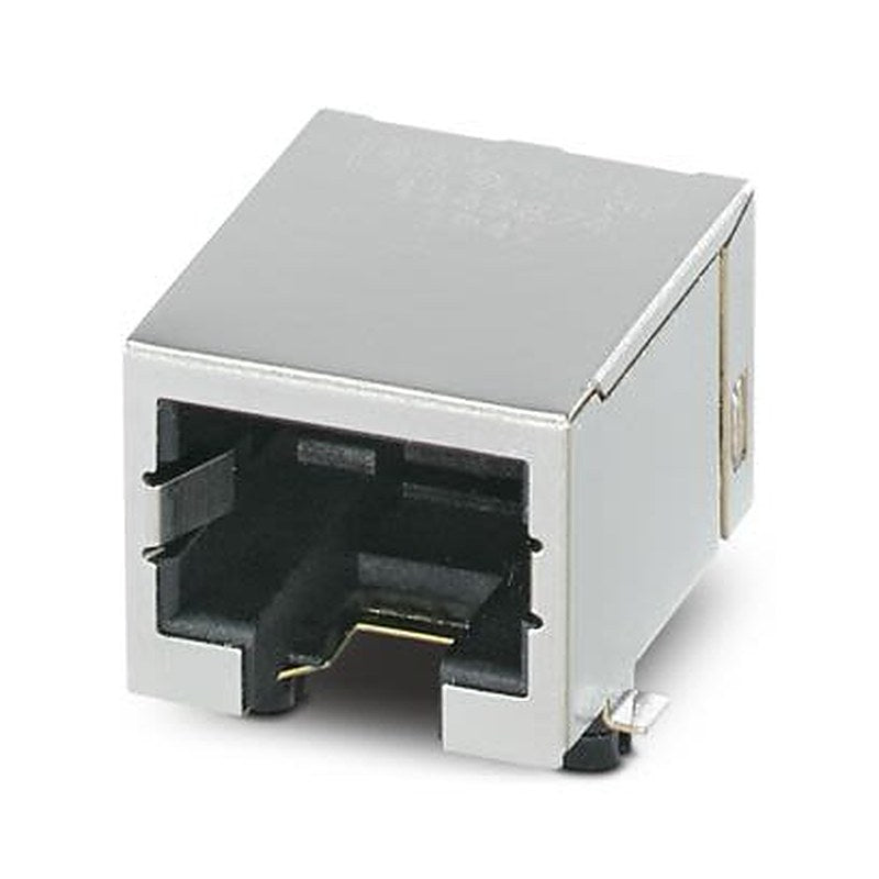 Phoenix Contact CUC-SP-J1ST-A/R4LB-SMD Series RJ45 Connector Female, PCB, Through Hole Shielded Straight 1 Port 8 Way