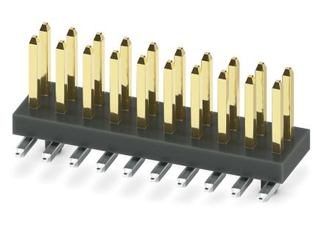 Phoenix Contact Polyamide, Copper Alloy SMD Pin Header for use with Designed for integration into the SMT Soldering