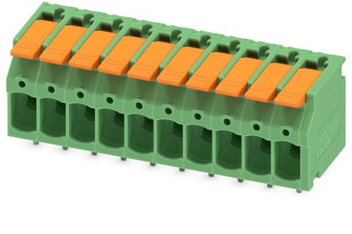 Phoenix Contact LPT Series PCB Terminal Block, 10-Contact, 5 mm Pitch, 1 Row