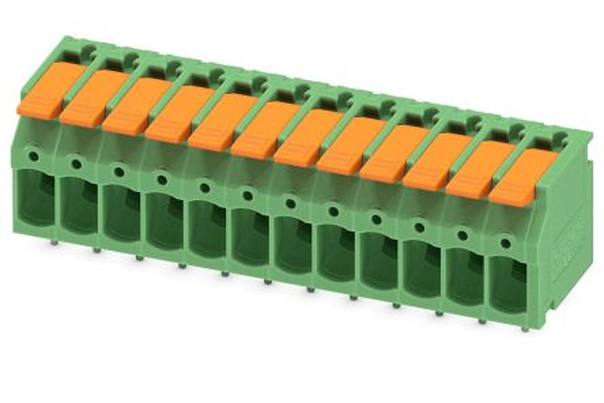 Phoenix Contact LPT Series PCB Terminal Block, 12-Contact, 5 mm Pitch, 1 Row