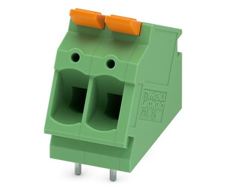 Phoenix Contact LPT Series PCB Terminal Block, 2-Contact, 5 mm Pitch, 1 Row