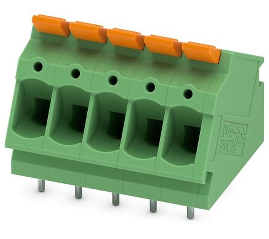 Phoenix Contact LPT Series PCB Terminal Block, 5-Contact, 5 mm Pitch, 1 Row