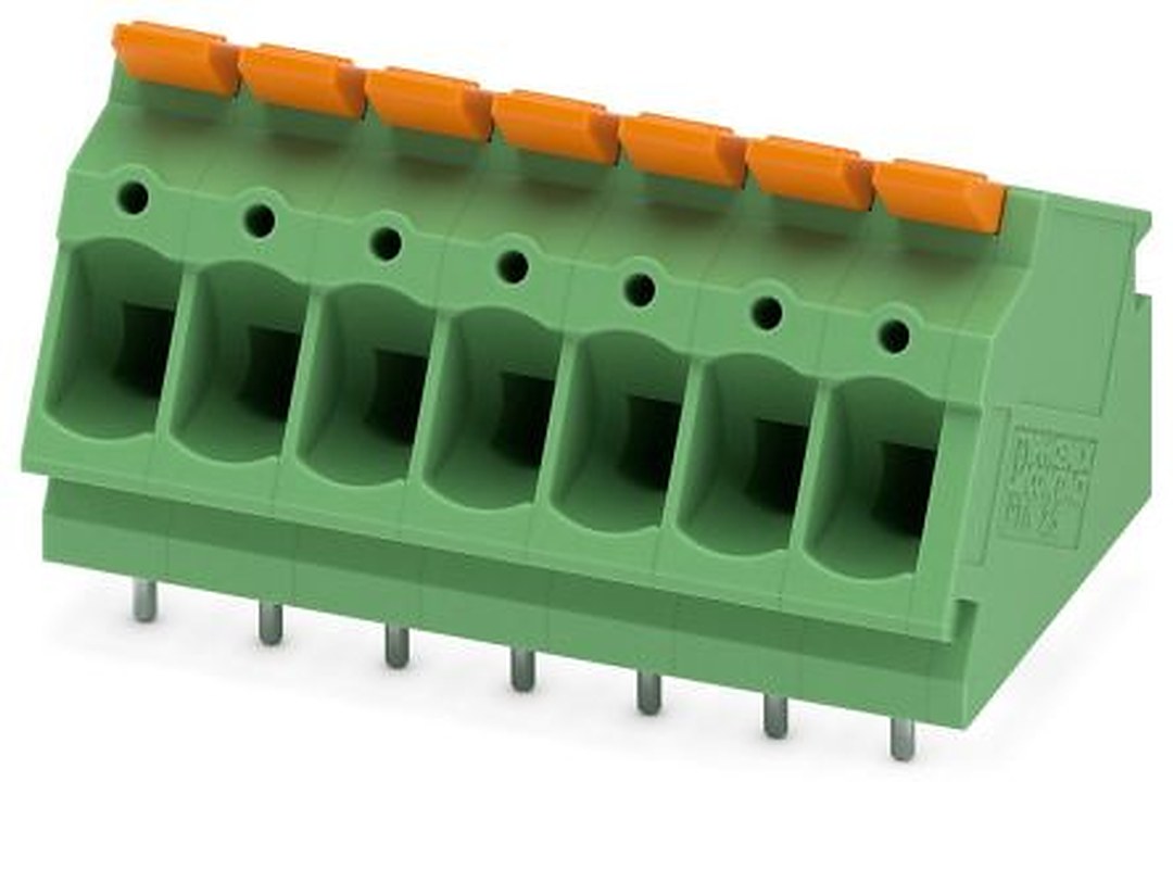 Phoenix Contact LPT Series PCB Terminal Block, 7-Contact, 5 mm Pitch, 1 Row