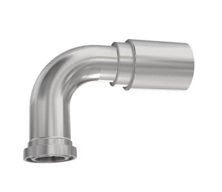 Parker 11948-16-16 Hydraulic Fitting, 90 °, Steel, 1 in Hose ID