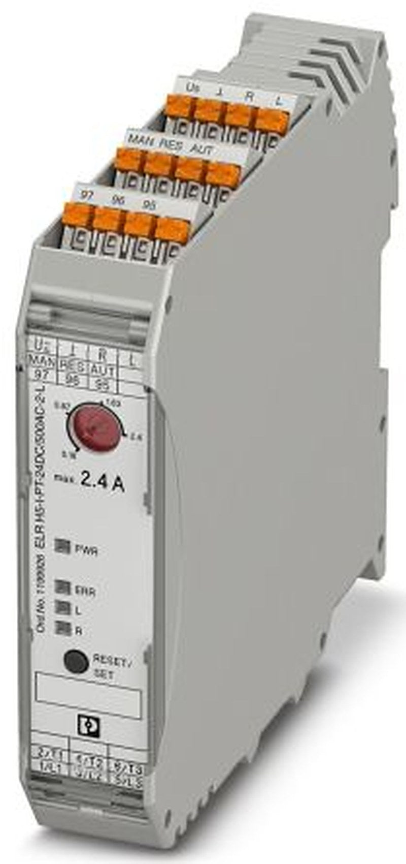 Phoenix Contact ELR H5-I-PT Motor Starter, Reversing Starter, 500V ac, 3.3 W, 3 Phase, IP20