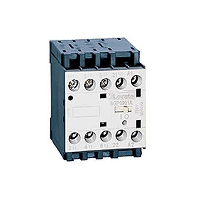Lovato BGP09 Contactor, 24V dc Coil, 4-Pole, 20 A, 22 kW, 690V