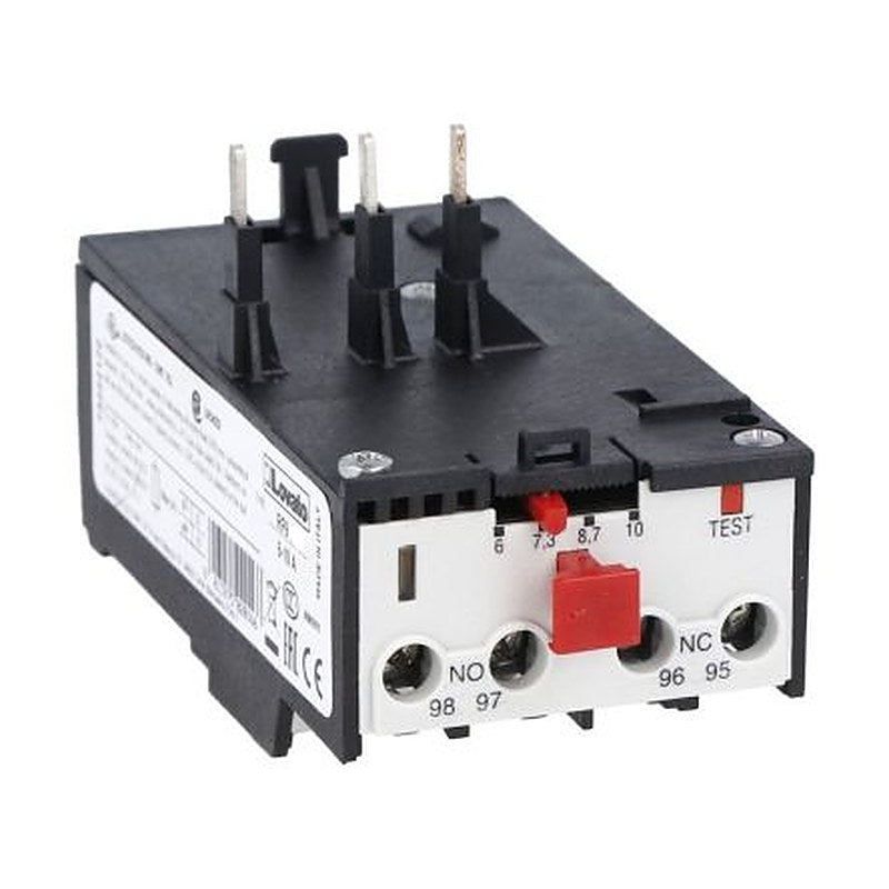 Lovato, RF9 Thermal Overload Relay 1 NO/1 NC, 3.3A Contact Rating, 2.2 kW, 690V ac 3