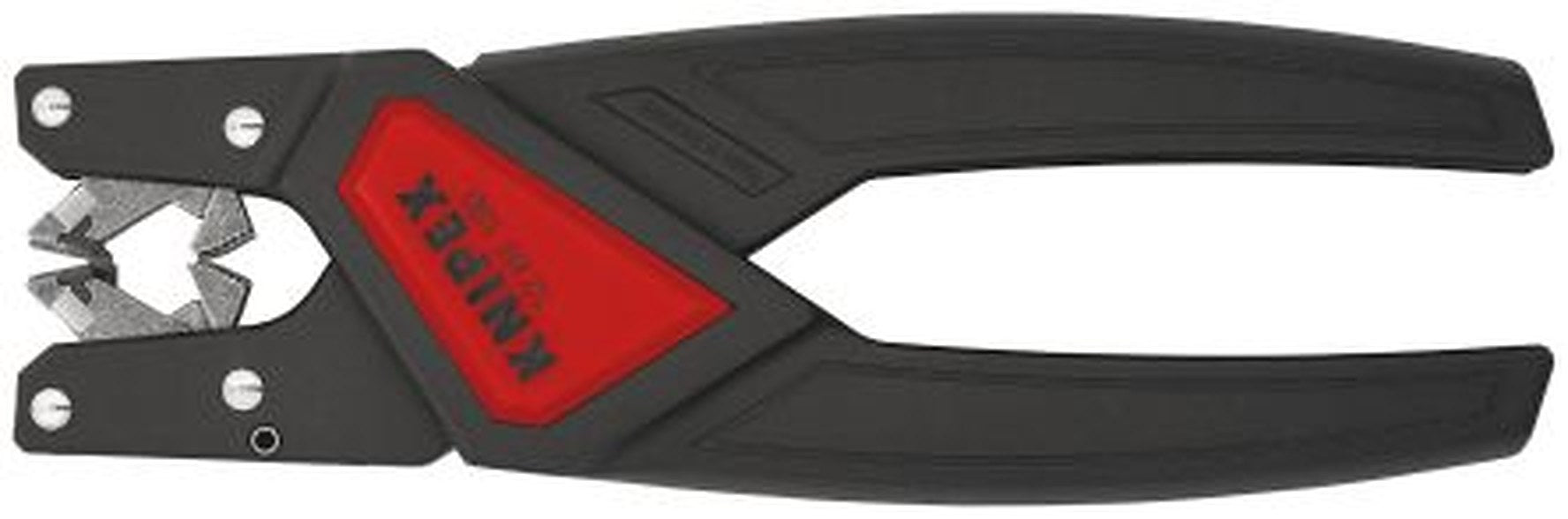 Knipex 12 64 180 Series Flat Comfort Grip, Insulated Automatic Stripper, 0.75 to 2.5 mm², 175mm Overall