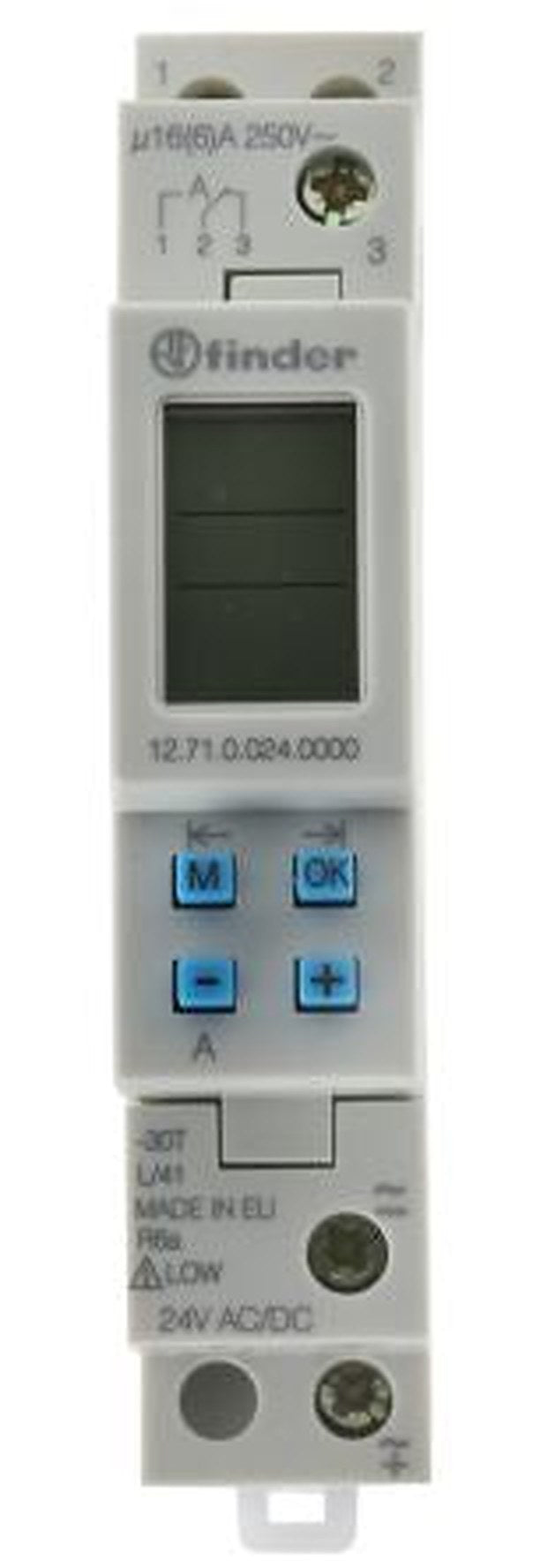 Finder Digital 12 Time Switch 24V ac/dc