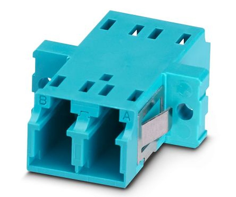 Phoenix Contact 1208070 LC Fibre Optic Adapter, 0.2dB Insertion Loss