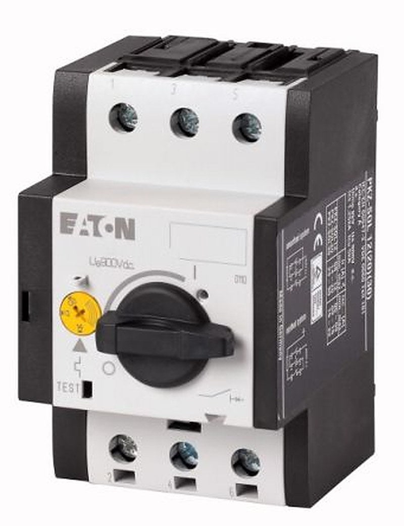 Eaton PKZ Circuit Breaker, 2-Pole, 12A, 900V ac AC