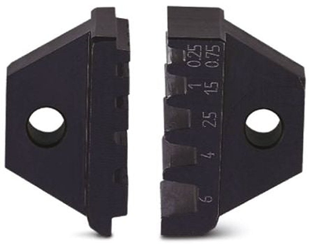 Phoenix Contact, CRIMPFOX 6/DIE Crimp Die Set, Coaxial Type Crimp Die Black
