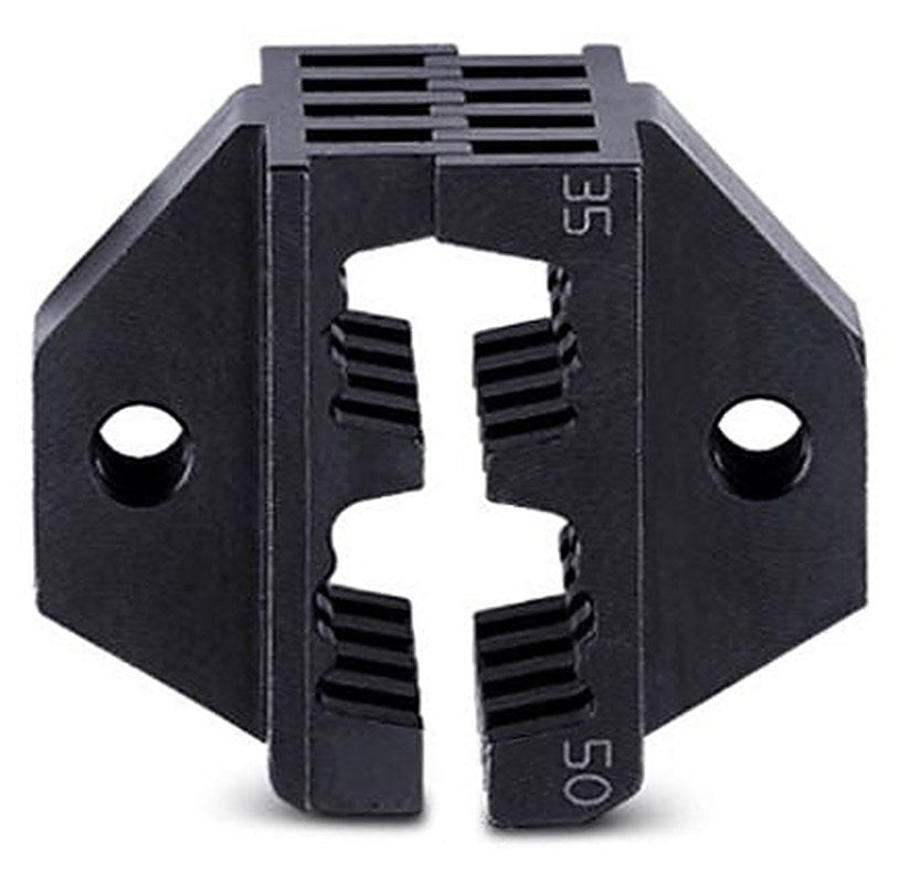 Phoenix Contact, CRIMPFOX 50R/DIE Crimp Die, Coaxial Type Crimp Die Black