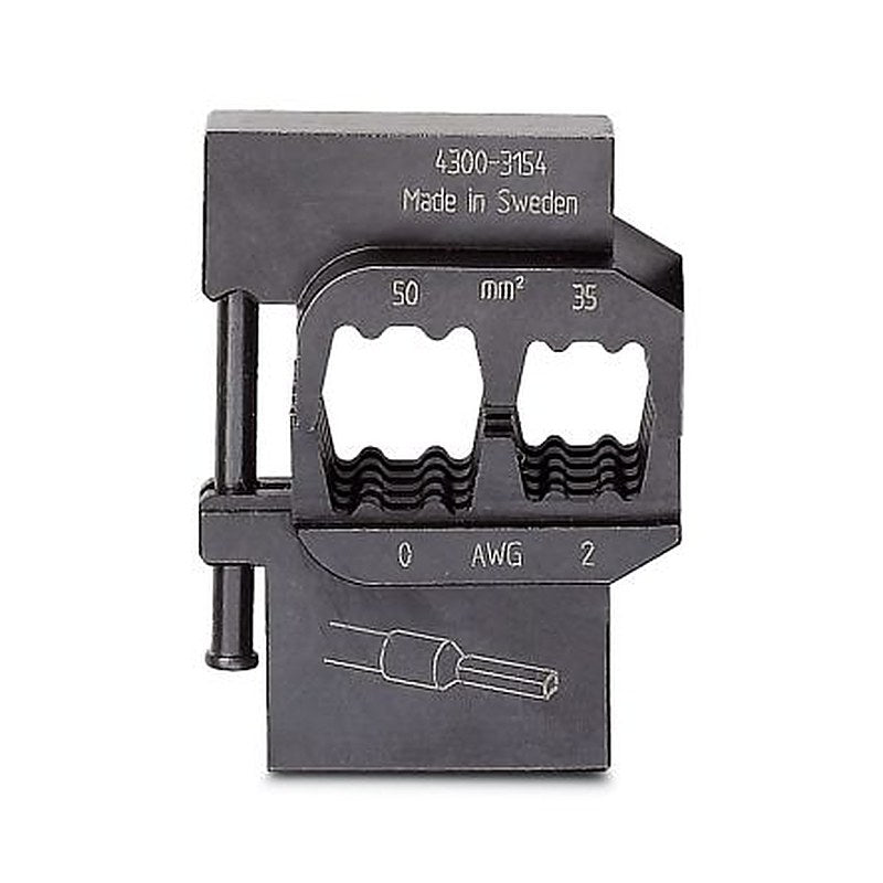 Phoenix Contact, CRIMPFOX-M Crimp Die, Coaxial Type Crimp Tool Black