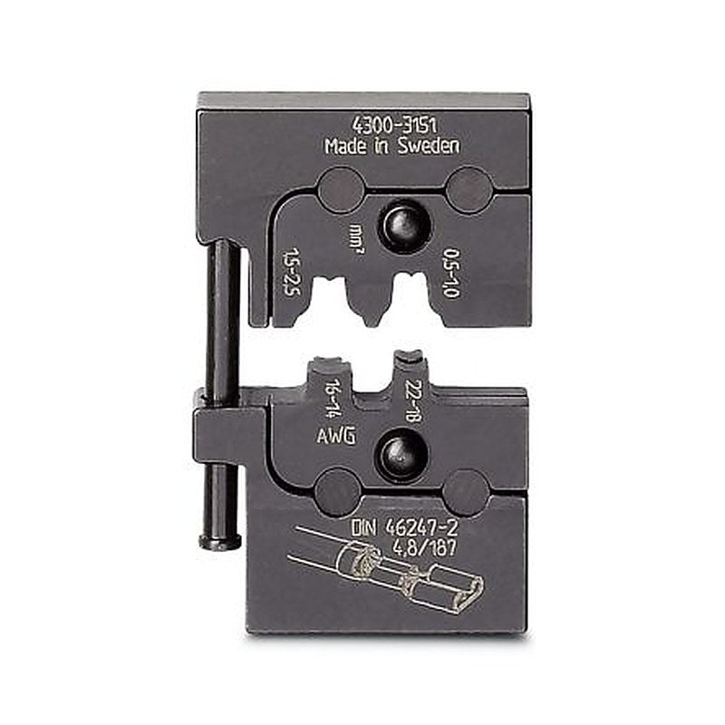 Phoenix Contact, CRIMPFOX-M Crimp Die, Coaxial Type Crimp Tool Black
