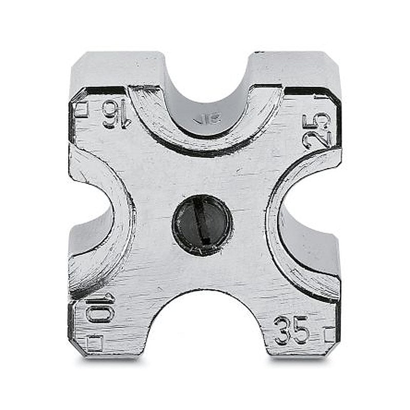 Phoenix Contact, CRIMPFOX-C Crimp Die, Coaxial Type Indent Crimp Black