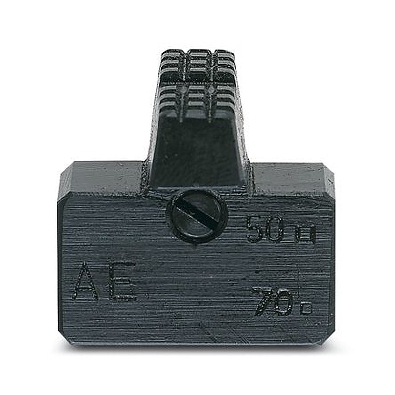 Phoenix Contact, CRIMPFOX-C Crimp Die, Coaxial Type Trapeze Crimp Black