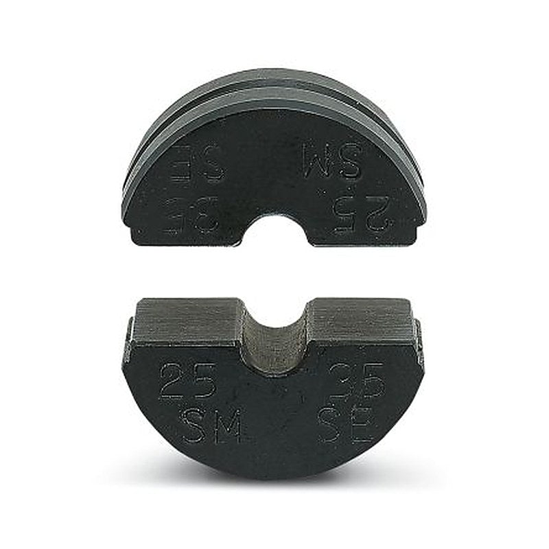 Phoenix Contact, CRIMPFOX-C50 Crimp Die, Coaxial Type Replacement Die Black