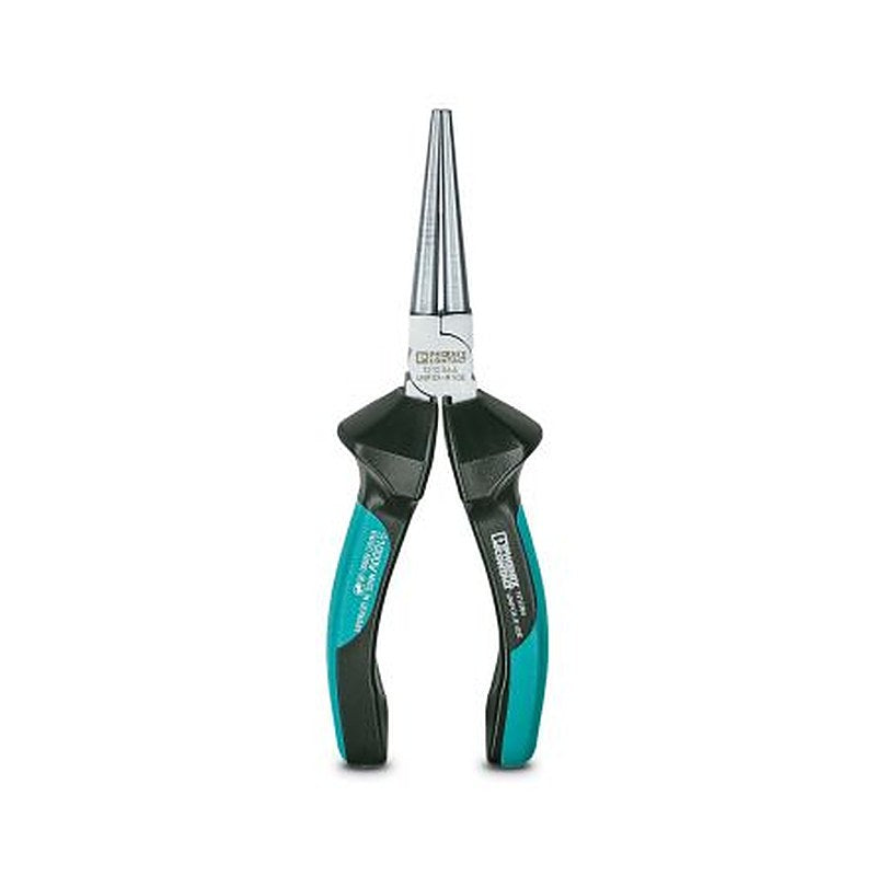 Phoenix Contact 1212364 1-Piece Round Nose Plier, 160 mm Overall VDE/1000V Approved