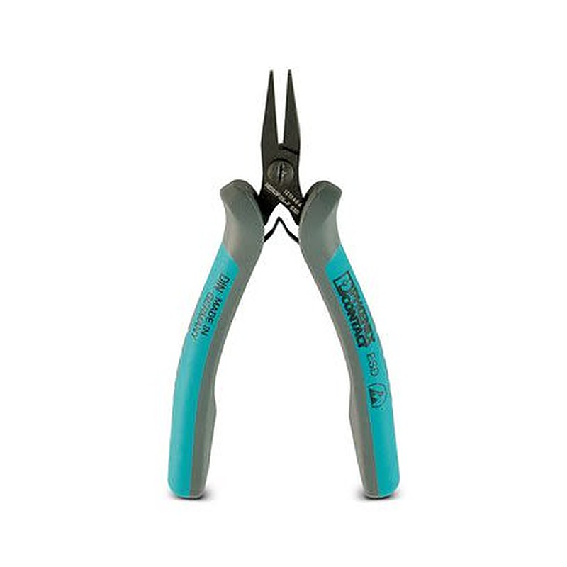 Phoenix Contact 1212484 1-Piece Flat Nose Plier, 125 mm Overall ESD Safe
