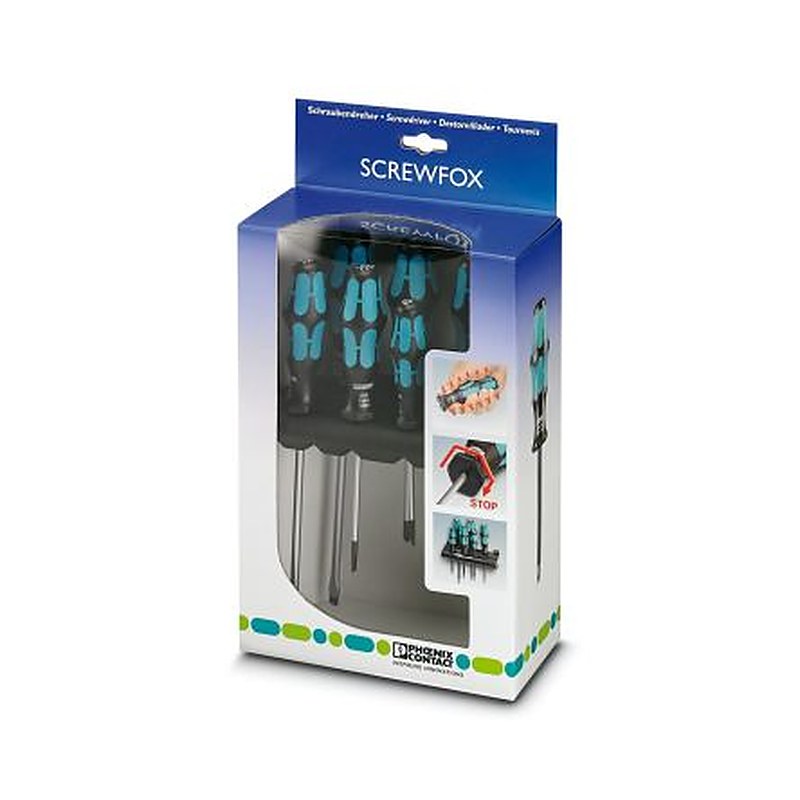 Phoenix Contact Pozidriv, Pozidriv Tool Set 6 Pieces