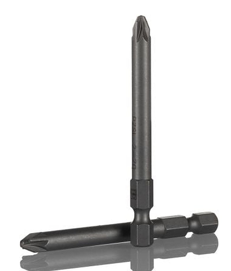 Phoenix Contact Screwdriver Bit, 70 mm Tip, 70 mm Tip, Pozidriv Drive, 70mm Overall 5-Piece