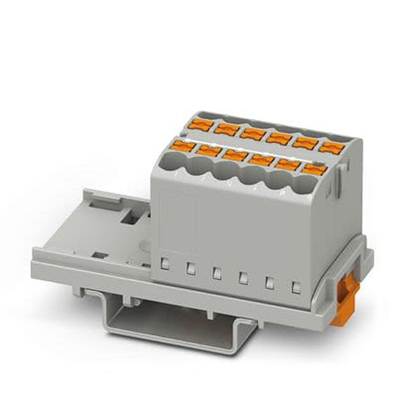 Phoenix Contact Distribution Block, 12 Way, 440V, 22.5A, Grey