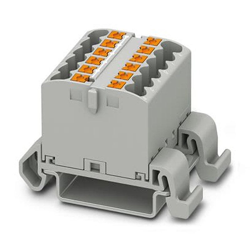 Phoenix Contact Distribution Block, 12 Way, 440V, 22.5A, Grey