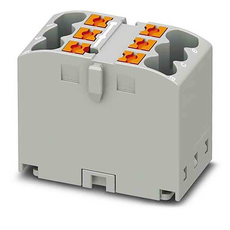 Phoenix Contact Distribution Block, 6 Way, 440V, 22.5A, Grey