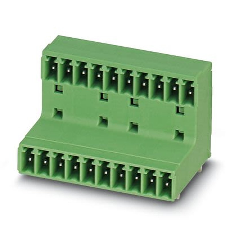 Phoenix Contact MCD Series Wave Soldering Mount PCB Header, 3 Contact(s), 3.81 mm Pitch, 2 Row, Shrouded