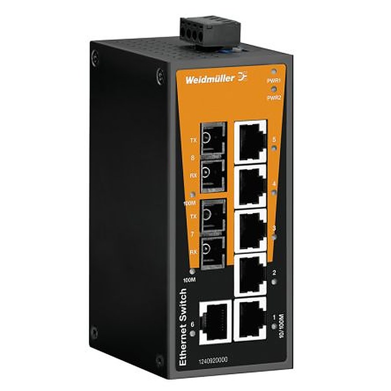 Weidmüller Unmanaged 6 Port Network Switch