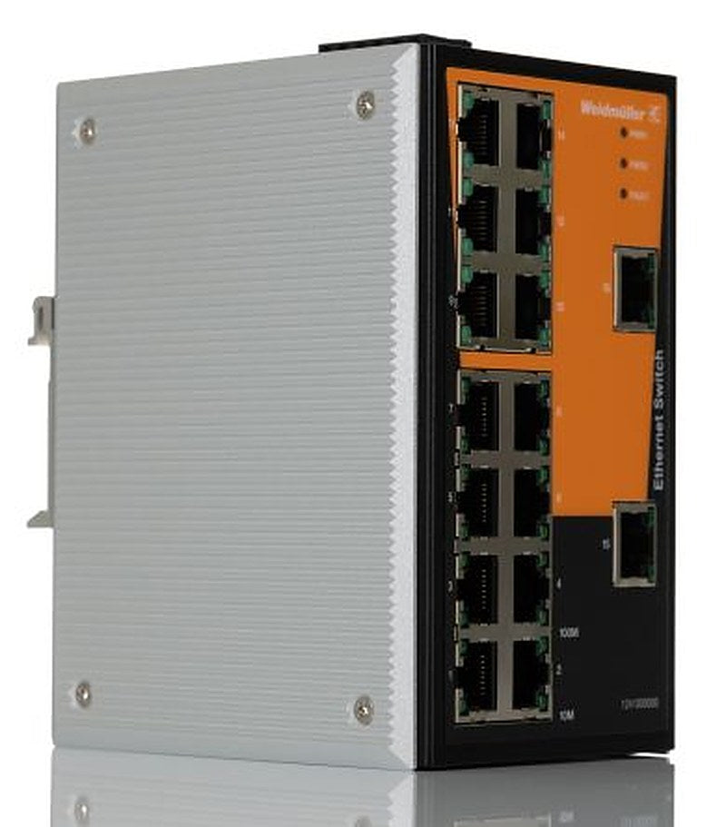 Weidmüller Unmanaged 16 Port Ethernet Switch