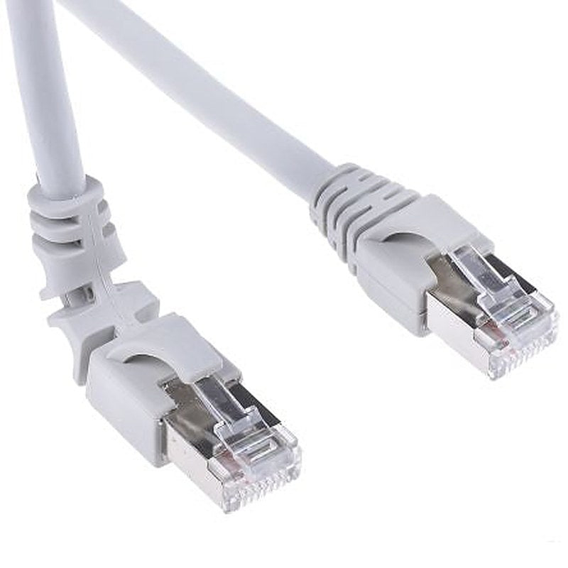 Weidmüller IE, 3 m Cat6 Ethernet Cable, Grey, Shielded Screened Low Smoke Zero Halogen Sheath