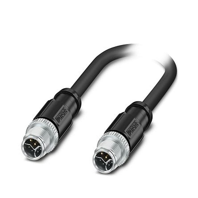 Phoenix Contact NBC, 5 m Cat5 Ethernet Cable, Black, Shielded 8 Screened Polyamide 66 Sheath