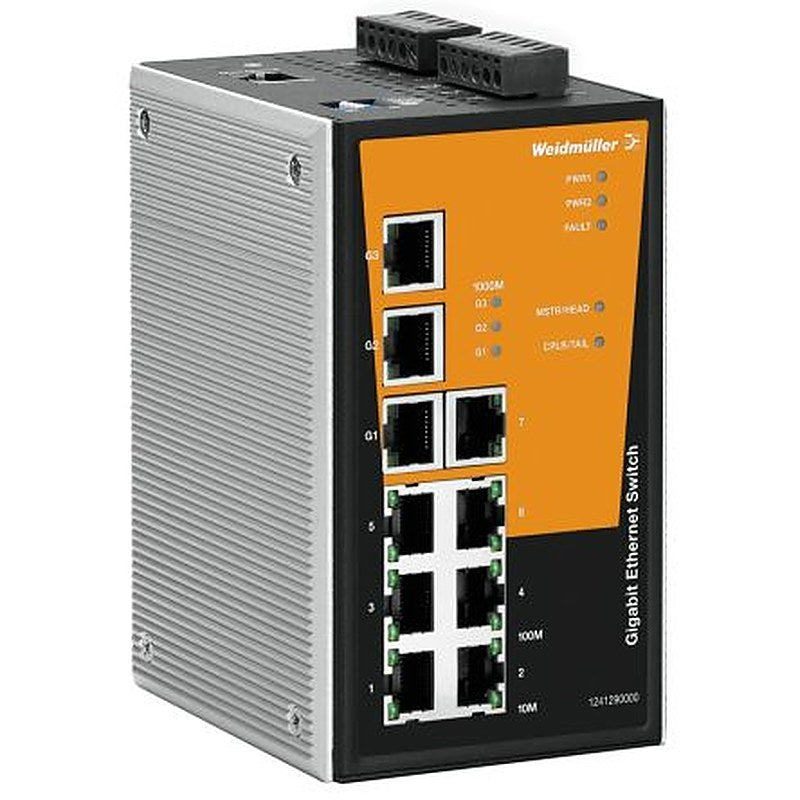 Weidmüller Managed 3 Port Network Switch