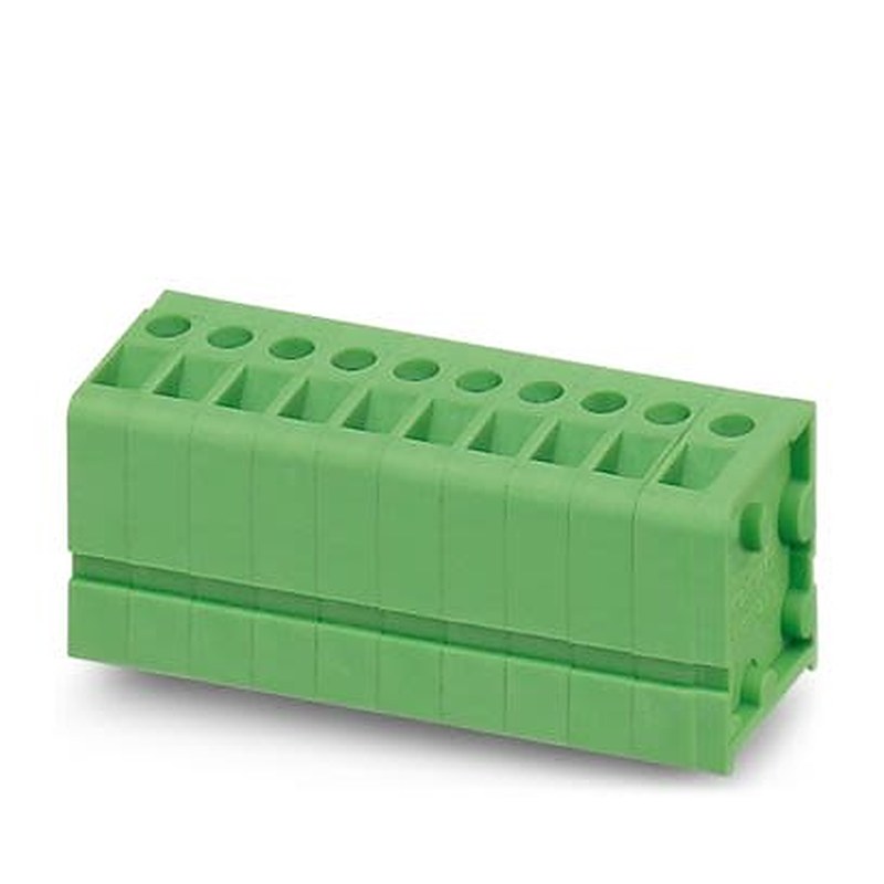 Phoenix Contact COMBICON Series PCB Terminal Block, 7-Contact, 5 mm Pitch, Wave Soldering Mount, 1 Row