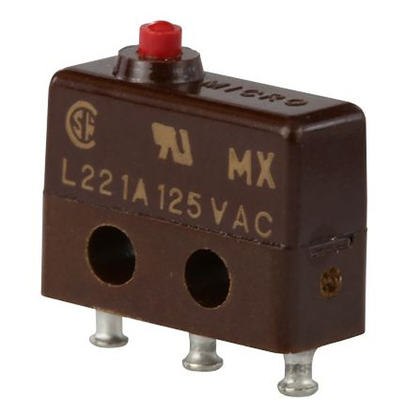 Honeywell Pin Plunger Micro Switch, Solder Terminal, 1A, 125 V ac, SPDT