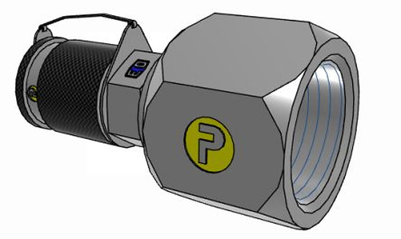 Parker 12TTP4XS Hydraulic Fitting Female, Steel, 1.31 in Hose ID