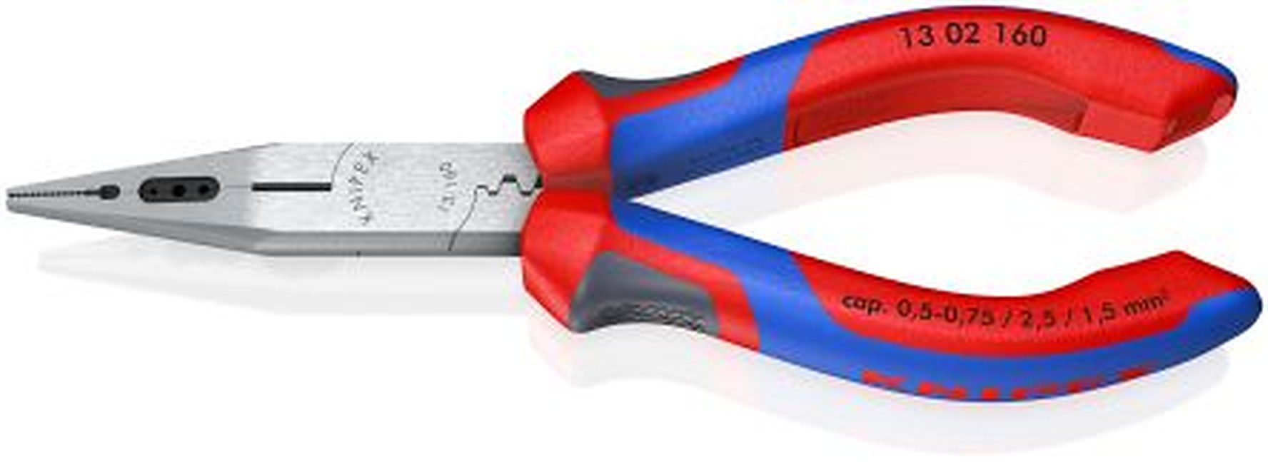 Knipex 13 02 160 1-Piece Multifunction Pliers, 160 mm Overall
