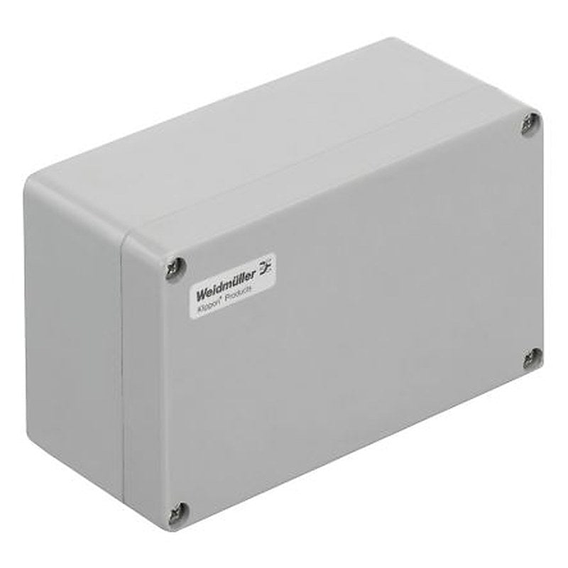 Weidmüller Klippon POK Series Grey Fibreglass Reinforced Polyester Enclosure, IP66 120 mm, 220 mm, 90 mm